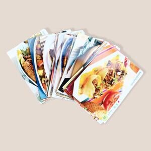 Recipe Card Set 102 Count All Meals Ideas Cooking 1990s Style Cards Dinner Lot